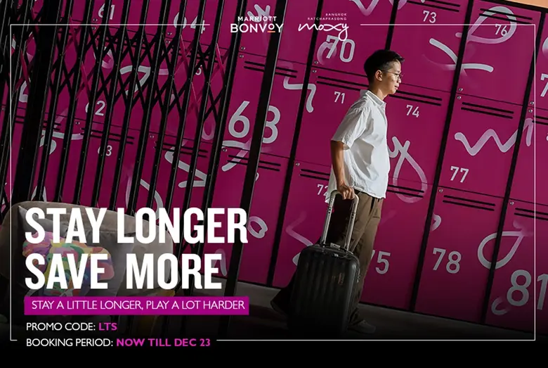 Moxy Bangkok Ratchaprasong Invites Global Travelers to Discover 10 Famous Shrines in the Heart of Bangkok with Stay Longer, Save More Promotion