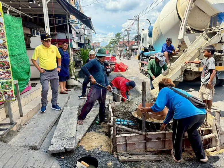 เขตดอนเมืองเร่งรัดการปรับปรุงถนนประชาอุทิศ หลังติดอุปสรรคแนวบ่อพักท่อร้อยสายใต้ดิน