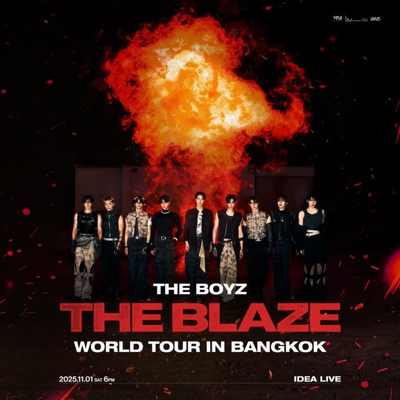 THE BOYZ ปลุกความคิดถึง THE B ให้ลุกโชน! สาดความฮอตเวิลด์ทัวร์ทั่วโลก ปักหมุดไทย 1 พ.ย. นี้! ใน "THE BOYZ WORLD TOUR in BANGKOK"