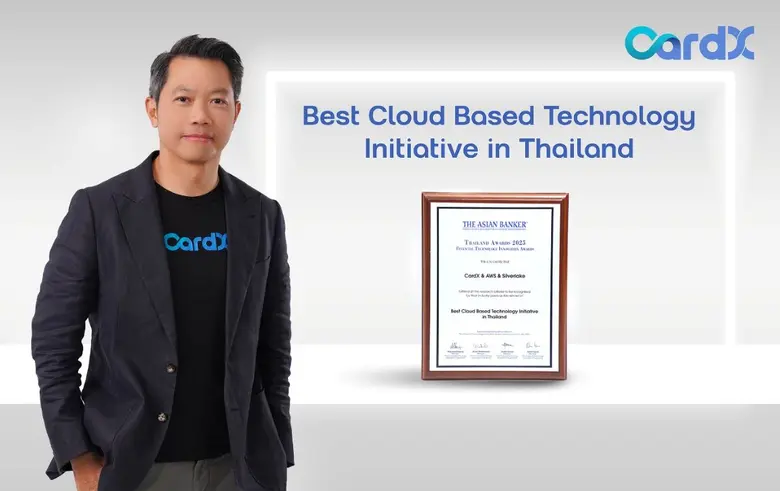 CardX Elevates to Cloud-Based Architecture, Ready to Deploy AI to Drive Business, and Wins "The Best Cloud Based Technology Initiative in Thailand" Award