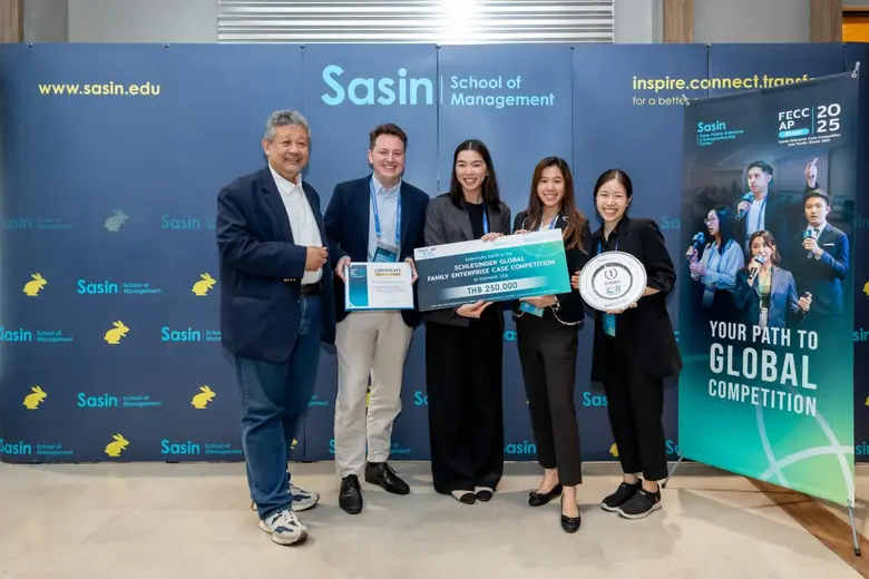 นิสิตศศินทร์ชนะเลิศการแข่งขัน Family Enterprise Case Competition - Asia Pacific 2025