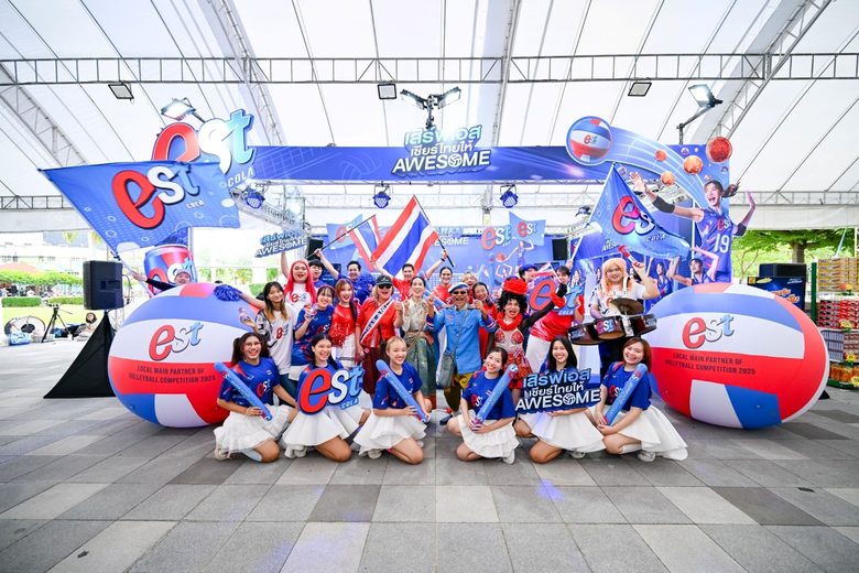 กระหึ่มสนาม! "เอส โคล่า" ลุยแคมเปญ "เสิร์ฟเอส เชียร์ไทยให้ AWESOME" ปลุกพลังเชียร์ทีมชาติไทยในศึกวอลเลย์บอลหญิงชิงแชมป์โลก 2025