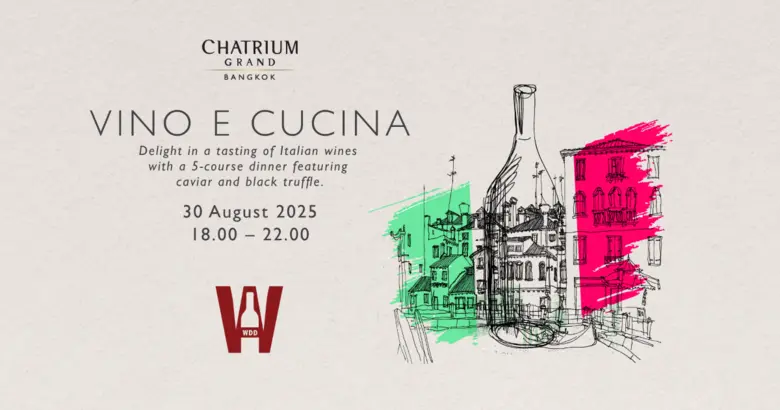 Chatrium Grand Bangkok Presents Exclusive Italian Wine Dinner