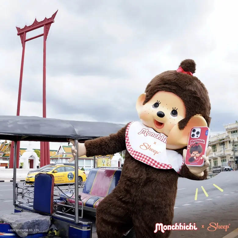 Sheep ปลุกความน่ารักจากญี่ปุ่นสู่หัวใจคนไทย เปิดตัว คอลเลคชั่น "Sheep x Monchhichi ผ่านคอนเซ็ปต์ "Monchhichi in Thailand" พามาสคอตดัง ตะลุยย่านทรงวาด