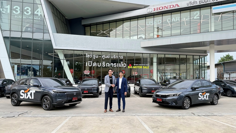 ซัมมิท ฮอนด้า ออโต้โมบิล ส่งมอบรถยนต์ ฮอนด้า รุ่นยอดนิยม 72 คัน เข้าฟลีท ซิกท์ รถเช่า ประเทศไทย พร้อมให้เช่าในราคาเริ่มต้น 699 บาทต่อวัน ตอกย้ำบริการระดับพรีเมียมทั่วประเทศ