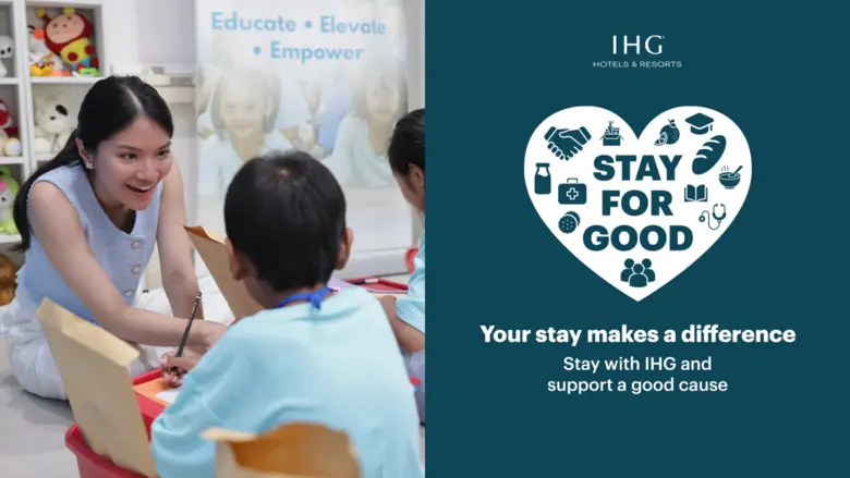 Stay with IHG and make a difference this September
