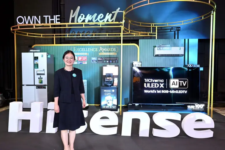 ครั้งแรกในไทย!! Hisense เปิดตัว "Hisense UX Series - RGB-MiniLED TV" รุ่นเรือธง ยกระดับมาตรฐานความบันเทิงภายในบ้านด้วยเทคโนโลยีล้ำสมัย