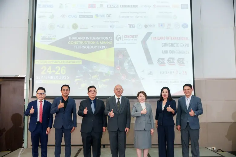 ที่สุดของงานแสดงสินค้าเครื่องจักรเพื่ออุตสาหกรรมก่อสร้าง เหมืองแร่ คอนกรีตแห่งเอเชีย CBA Expo 2025 และ Concrete Expo Asia 2025