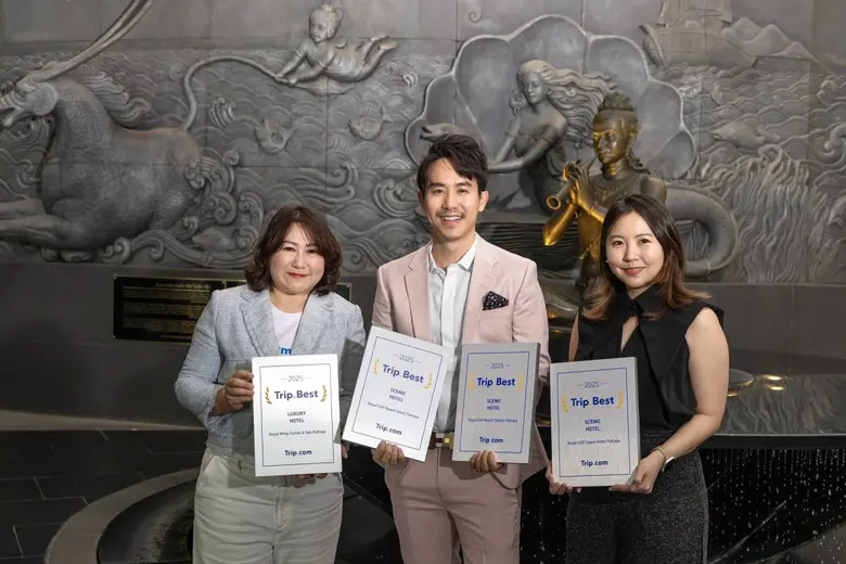 Royal Cliff Hotels Group Earns Top Awards from Trip.com