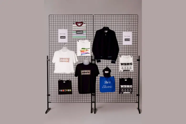TO CELEBRATE THE LEGENDARY OASIS COMEBACK TOUR, PAUL SMITH RELEASES A COLLECTION OF '90s-INSPIRED CLOTHING AND ACCESSORIES.