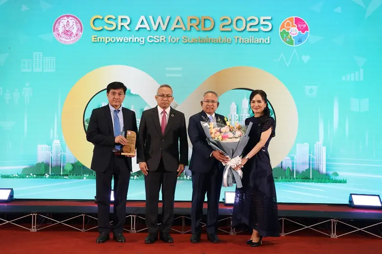 หนึ่งเดียวของธุรกิจประกันภัย "ฟอลคอนประกันภัย" คว้ารางวัล "CSR Award 2025" จาก กระทรวงการพัฒนาสังคมและความมั่นคงของมนุษย์ (พม.)