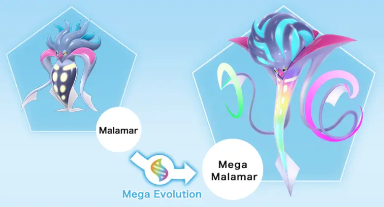 Pokemon Legends: Z-A คาลามาเนโรเผยร่างเมก้าสุดลึกลับ "เมก้าคาลามาเนโร" มาพร้อมพลังจิตเปล่งประกายเหนือจินตนาการ