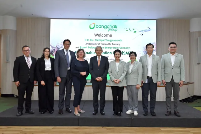 กลุ่มบริษัทบางจากต้อนรับคณะผู้เชี่ยวชาญด้านพลังงานจากสหพันธ์สาธารณรัฐเยอรมนี นำโดย ฯพณฯ เอกอัครราชทูตไทย ณ กรุงเบอร์ลิน หารือการเปลี่ยนผ่านด้านพลังงาน