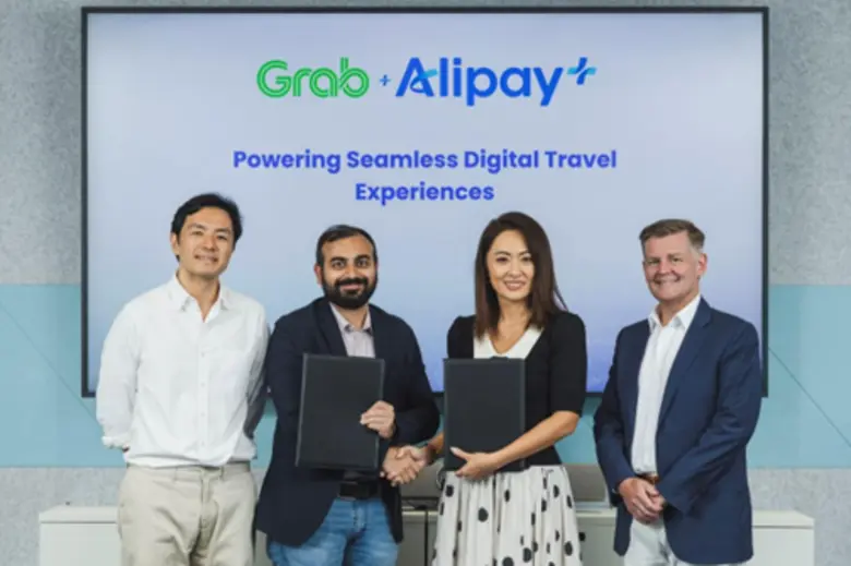 Alipay+ ร่วมมือกับแกร็บ เปิดให้บริการเรียกรถสำหรับผู้ใช้งานดิจิทัลวอลเล็ตทั่วโลก ผ่าน Alipay+ Voyager