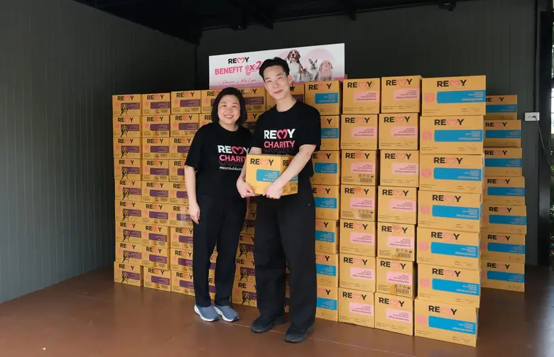 "REMY CHARITY" รวมพลังคนรักสัตว์เลี้ยง ส่งต่ออาหารและขนม เพื่อเติมเต็มความสุขกับ 5 มูลนิธิ ที่ดูแลน้องหมา-แมวจร กว่า 3,700 ตัว