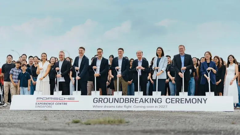 ปอร์เช่ เปิดฉากสร้าง Porsche Experience Centre ในสิงคโปร์อย่างเป็นทางการ