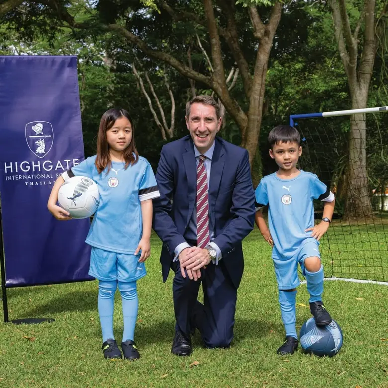 HIGHGATE INTERNATIONAL SCHOOL THAILAND LAUNCHES FIRST FOOTBALL SCHOOL IN THAILAND WITH MANCHESTER CITY FOOTBALL CLUB