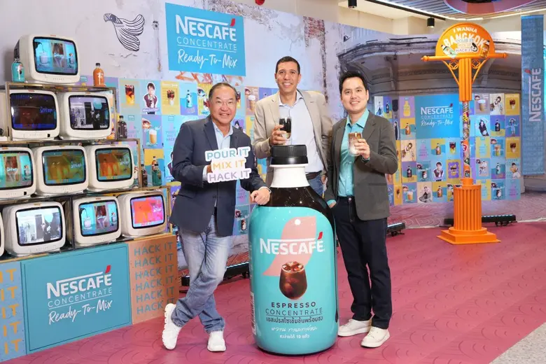 NESCAFE Capitalizes on Cold Coffee Culture by Introducing First-Ever NESCAFE Concentrate Ready-to-Mix Portfolio in Thai Market