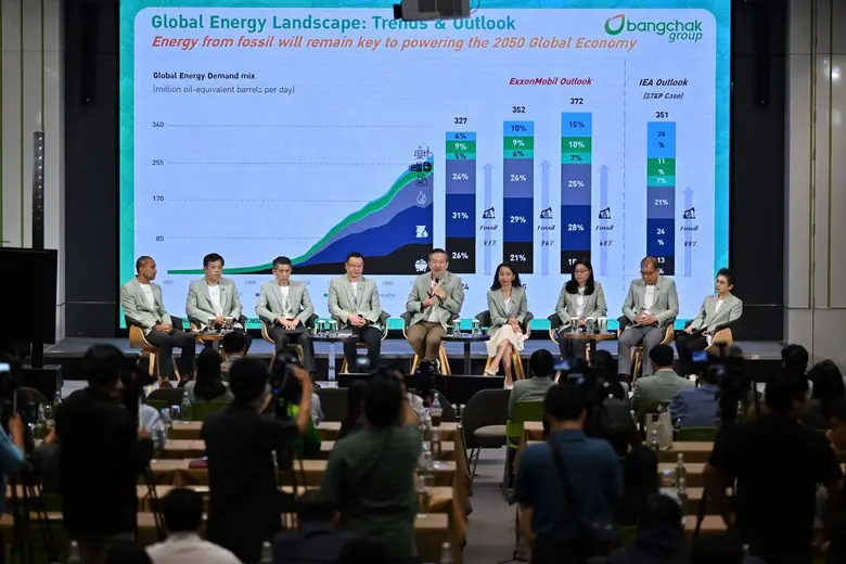 บางจากฯ เร่งเครื่องกลยุทธ์ "Bangchak 100x" ตั้งเป้าเติบโตก้าวกระโดด EBITDA เพิ่มขึ้น 100% ภายในปี 2571 รักษาความเป็นเลิศในทุกด้าน ต่อยอดด้วย 4 แกนยุทธศาสตร์