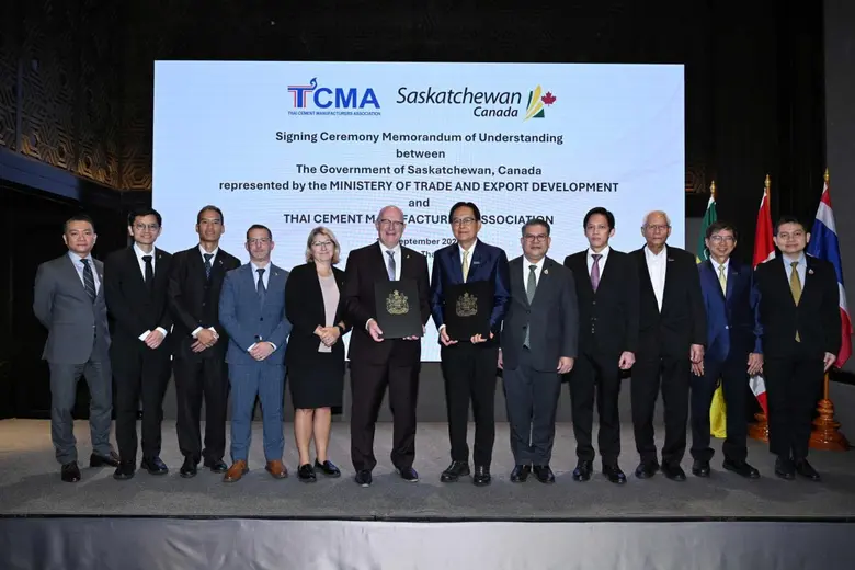 TCMA และ Saskatchewan ร่วมมือเดินหน้าสู่ Net Zero