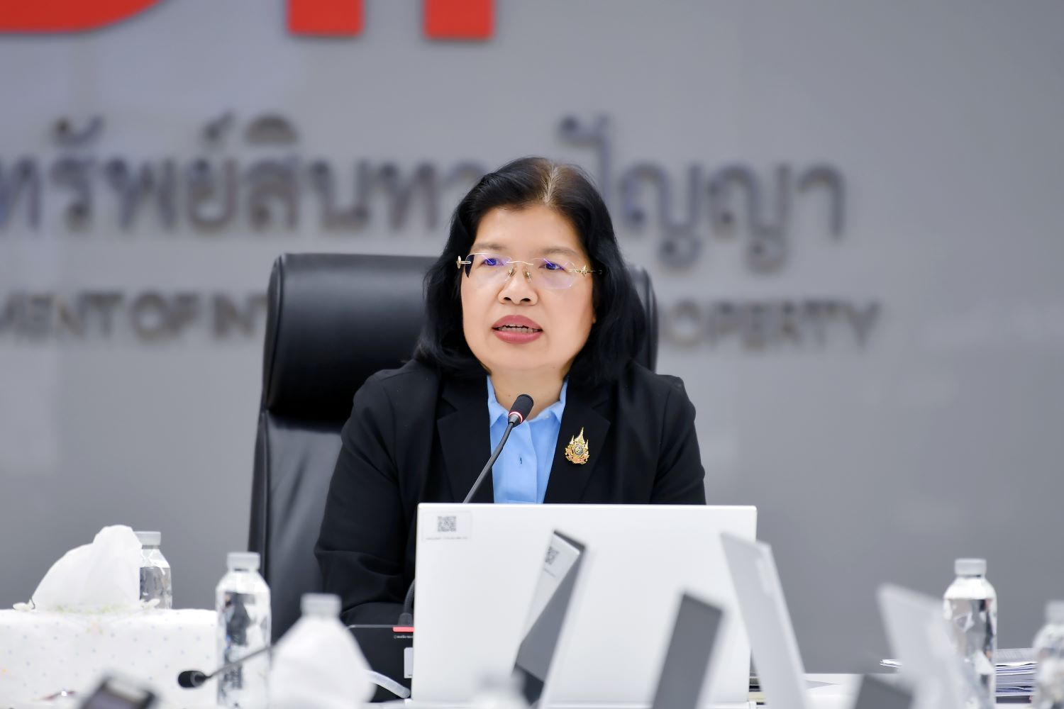อธิบดีกรมทรัพย์สินทางปัญญา กางแผน "IP 4 All"เร่งเครื่อง 4 เดือนแรก ผลักดันการใช้ประโยชน์ IPสร้างมูลค่าและความแตกต่าง เพิ่มทางเลือกสู่ทางรอดในระยะยาว