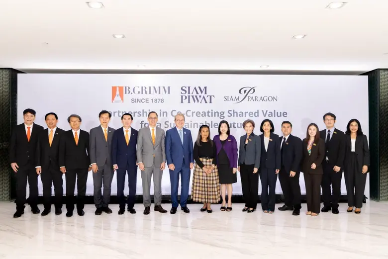 บริษัทบี. กริม ผนึกสยามพิวรรธน์ เดินหน้าความร่วมมือเชิงกลยุทธ์หลายมิติ ติดตั้งโซลาร์รูฟท็อปสยามพารากอน -ขับเคลื่อนสู่อนาคตพลังงานสะอาด