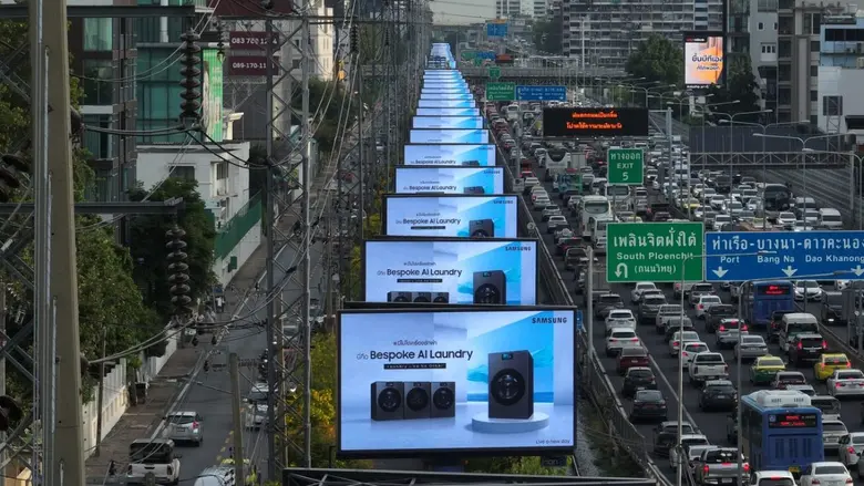 ซัมซุงบุก DOOH ทั่วกรุงเทพฯ ตอกย้ำภาพลักษณ์ Bespoke AI Laundry