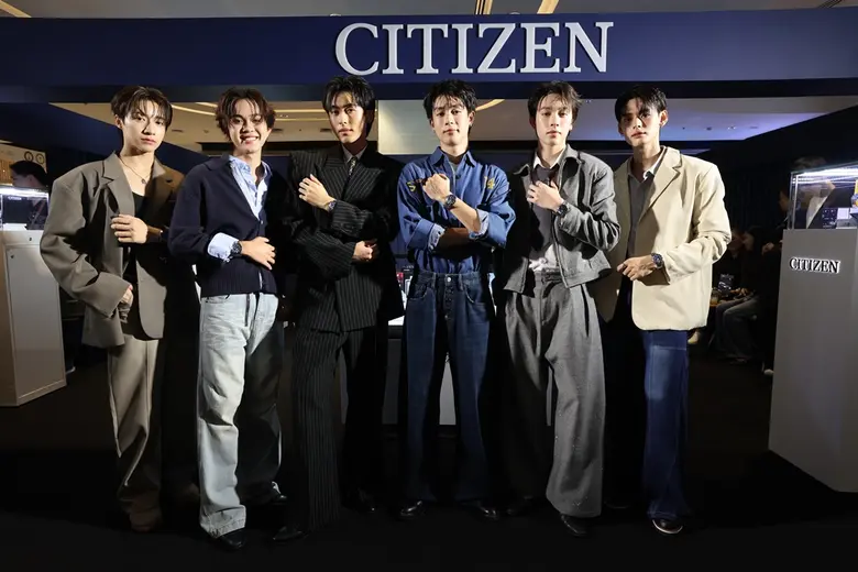 "นิว - กร - อองรี" นำทีมหนุ่มฮอต ร่วมงานเปิดตัวนาฬิกา CITIZEN x The Jum "Cosmic Fire" Thailand Limited II รุ่นลิมิเต็ด 300 เรือนในไทยเท่านั้น!