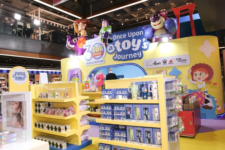 สยามเซ็นเตอร์ ร่วมฉลอง 30 ปี Toy Story กับ "Siam Center Presents Once Upon a Toy's Journey" ปรากฏการณ์คาแรกเตอร์ระดับโลกผสานพลังไทยสร้างสรรค์
