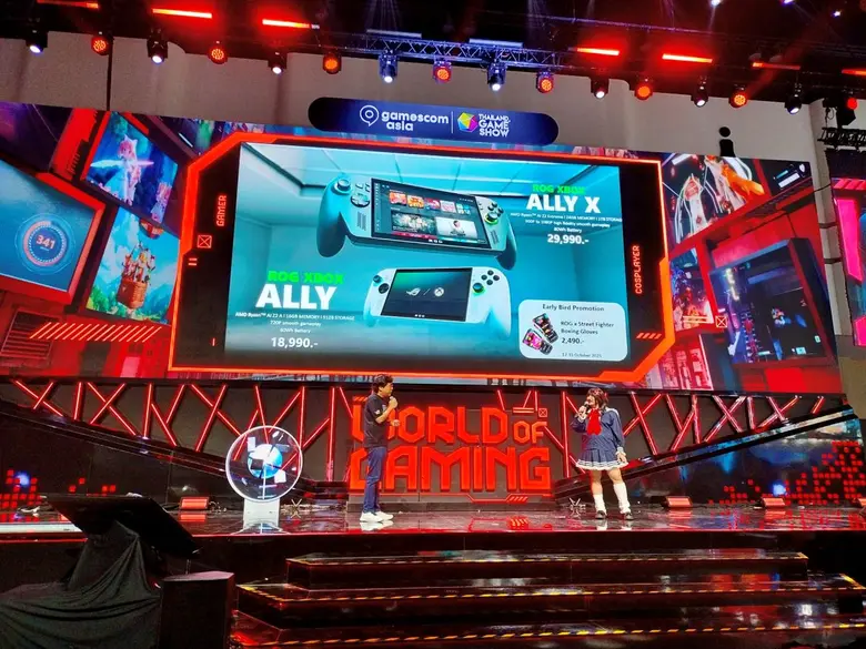 ROG เปิดตัว ROG Xbox Ally ทั้ง 2 รุ่น ในงาน gamescom asia X Thailand Game Show 2025 พร้อมวางจำหน่ายอย่างเป็นทางการทั่วประเทศ