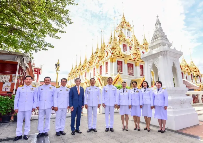 ธอส. จัดพิธีถวายผ้าพระกฐินพระราชทาน ประจำปีพุทธศักราช 2568 ณ วัดราชนัดดาราม แขวงวัดบวรนิเวศ เขตพระนคร กรุงเทพมหานคร ธอส. จัดพิธีถวายผ้าพระกฐินพระราชทาน ประจำปีพุทธศักราช 2568 ณ วัดราชนัดดาราม แขวงวัดบวรนิเวศ เขตพระนคร กรุงเทพมหานคร