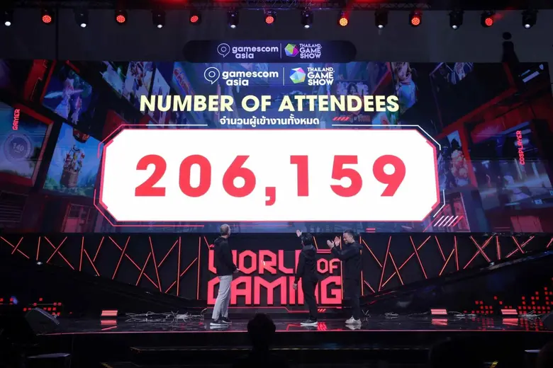 ประกาศความสำเร็จครั้งแรก gamescom asia x Thailand Game Show โกยยอดผู้เข้าชมงาน 206,159 คน ประกาศความสำเร็จครั้งแรก gamescom asia x Thailand Game Show โกยยอดผู้เข้าชมงาน 206,159 คน