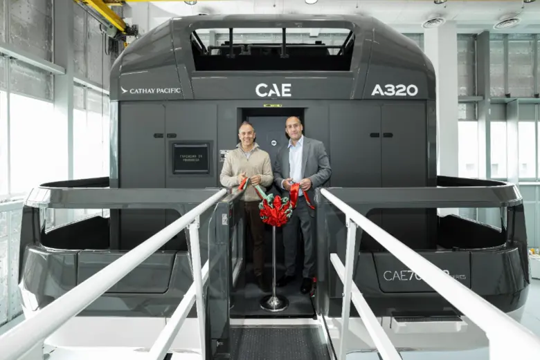 Cathay Flight Training Centre welcomes new CAE Airbus A320neo full-flight simulator Cathay Flight Training Centre welcomes new CAE Airbus A320neo full-flight simulator