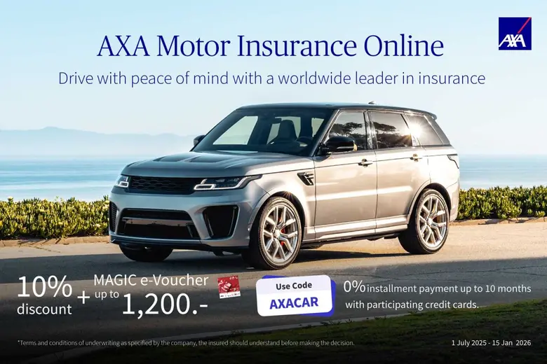 AXA Thailand Highlights Need for Comprehensive Motor Coverage Amid Rising Climate Threats