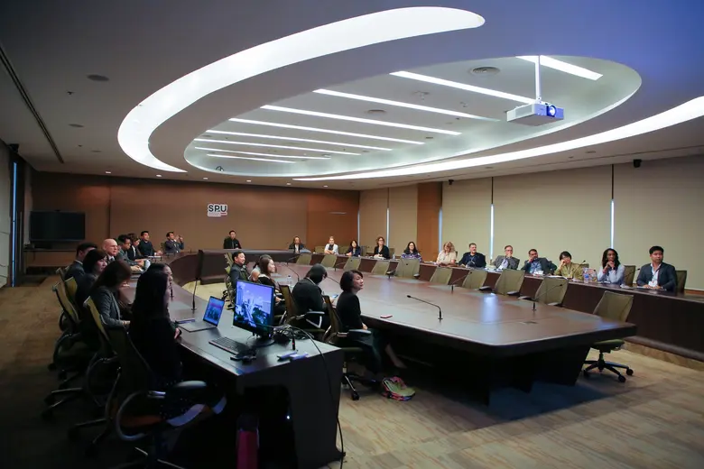 SPU เปิดบ้านต้อนรับคณะผู้แทนจากสถาบันการศึกษาชั้นนำสหรัฐอเมริกา เสริมพลังเครือข่ายพันธมิตรระดับโลก สู่ความร่วมมือทางวิชาการและการวิจัยในอนาคต