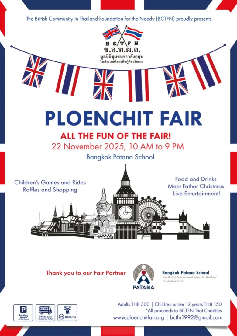 The Great British Ploenchit Fair กลับมาแล้ว!