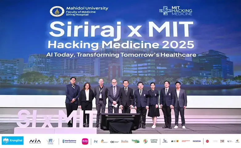 Siriraj x MIT Hacking Medicine 2025 เวทีแฮกกาธอนและการประชุมด้านนวัตกรรมวงการสุขภาพฉลองความสำเร็จปีที่ 2 จำนวนผู้เข้าแข่งขันคุณภาพพุ่งสูง-ผู้ทรงคุณวุฒิระดับโลกเข้าร่วมงาน