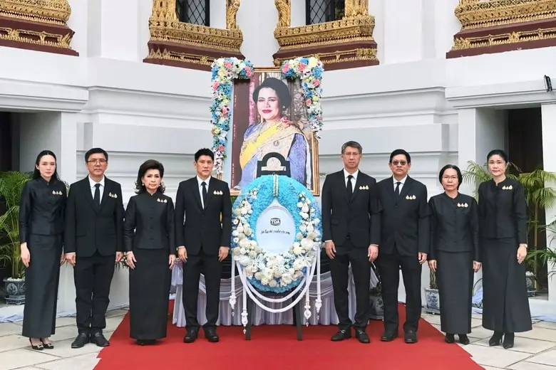 TOA น้อมใจถวายสักการะพระบรมศพ และลงนามถวายความอาลัยแด่ 'สมเด็จพระนางเจ้าสิริกิติ์ พระบรมราชินีนาถ พระบรมราชชนนีพันปีหลวง' ด้วยสำนึกในพระมหากรุณาธิคุณอันหาที่สุดมิได้
