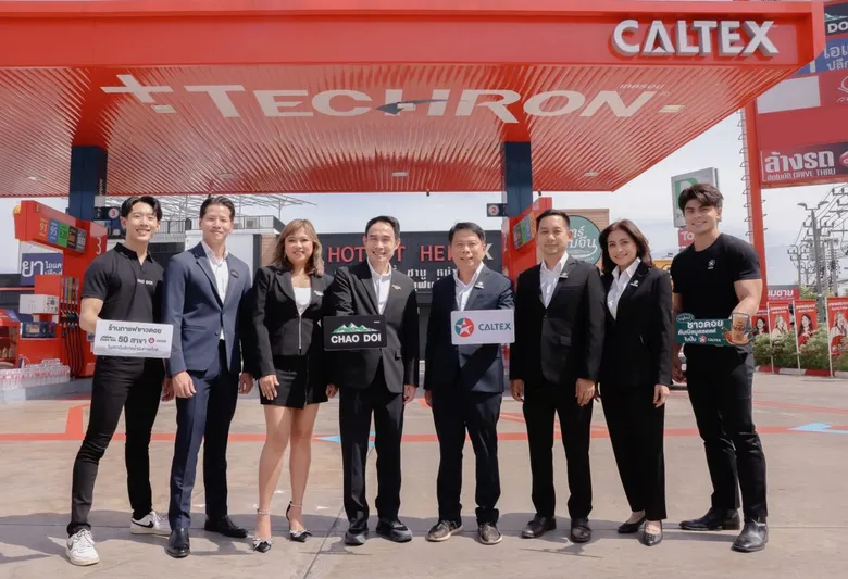 Caltex and Aroma Group affiliate reach 50 Chao Doi Coffee branches nationwide at Caltex service stations