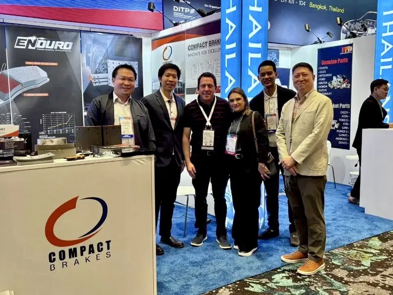 คอมแพ็ค เบรก เดินหน้ารุกตลาดอเมริกา โชว์นวัตกรรมผ้าเบรกคุณภาพระดับโลกในงาน AAPEX 2025