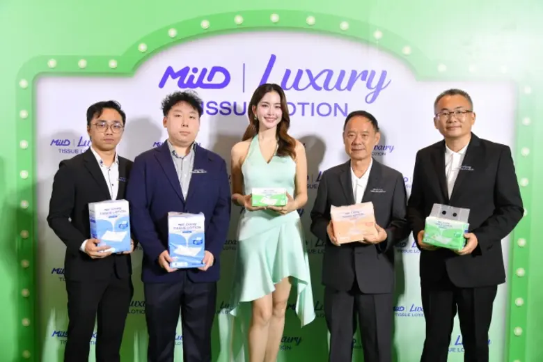 Mild Luxury เปิดตัว "ทิชชู่โลชั่น 6 ชั้น" ครั้งแรกในประเทศไทย พร้อมพรีเซนเตอร์ "โบว์ เมลดา"