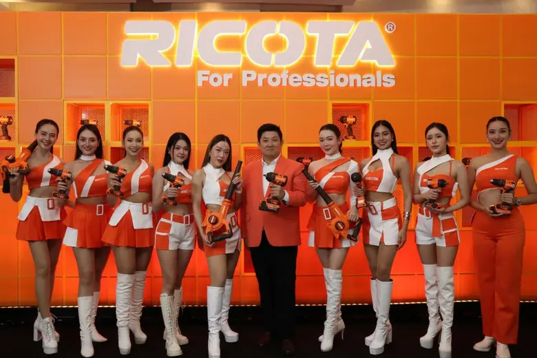 "บ.กิจเสรีฯ" ตอกย้ำผู้นำเครื่องมือช่างคุณภาพ เปิดตัวแบรนด์ RICOTA นำเข้าจากจีน รุกตลาดเมืองไทย