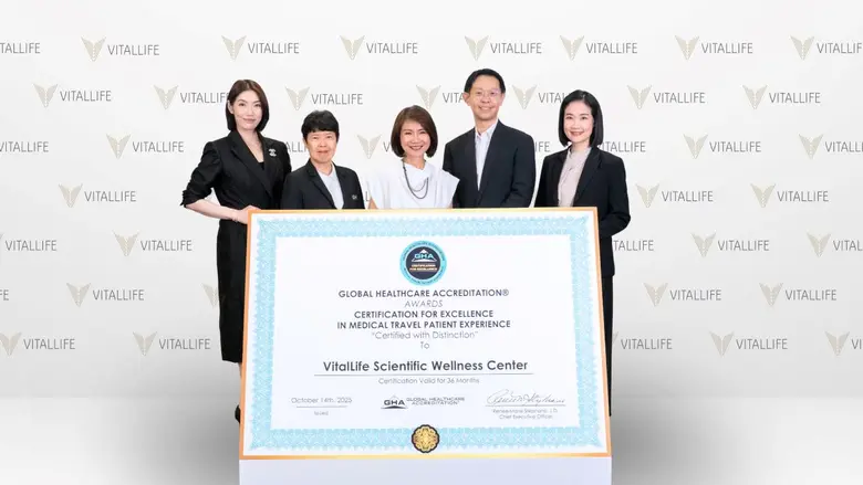 VitalLife Scientific Wellness Center Earns GHA "Certified with Distinction" Accreditation for Excellence in Medical Travel Patient Experience