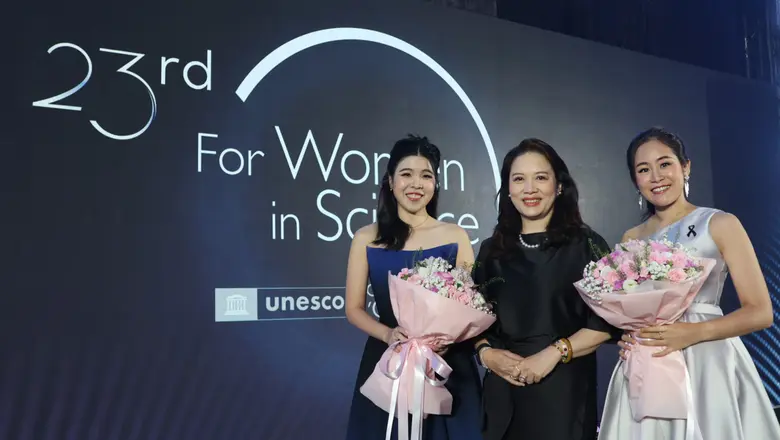 Two Chula Researchers Win 2025 L'Oreal Thailand 'For Women in Science' Grant