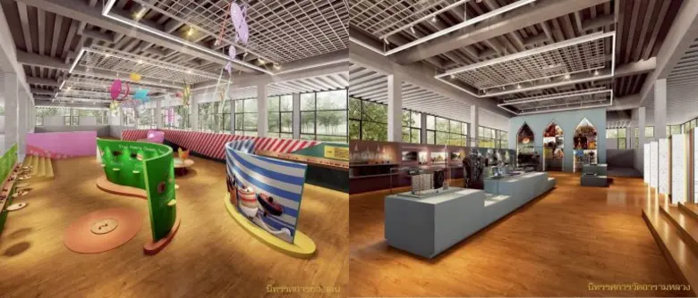 สำนักงานการวิจัยแห่งชาติ (วช.) เปิดหอศิลป์ร่วมสมัย จัดนิทรรศการ "เฉดสีจากอารามหลวง" และ "ของเล่นไทย สนุกแบบวิทย์ คิดแบบเล่น"