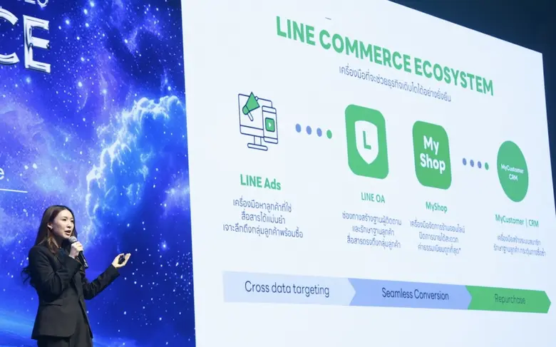 LINE ชู Chat, Automation และ AI ขับเคลื่อน E-Commerce ยุคใหม่ ดันธุรกิจโตไว เปลี่ยนทุกการแชทให้เป็นยอดขาย