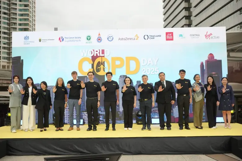 ภัยเงียบ! ปอดอุดกั้นฯ คร่าชีวิตคนไทยอันดับ 3 แพทย์ชี้ "กำเริบ 1 ครั้ง เพิ่มเสี่ยงโรคหัวใจ 3 เท่า ครึ่งหนึ่งเสียชีวิตใน 3.6 ปี" ภาคีสาธารณสุขเร่งรณรงค์หยุด 'ความตายเงียบ' ในวันปอดอุดกั้นเรื้อรังโลก