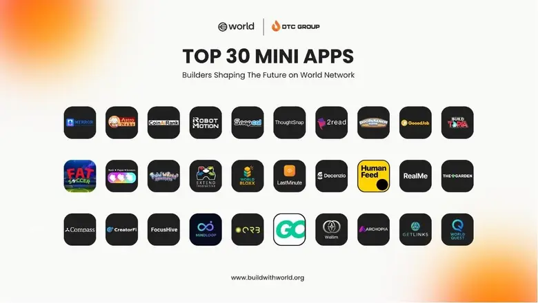 Tools For Humanity, World Foundation, and DTC Group Announce 30 Teams for 'Build With World' Accelerator