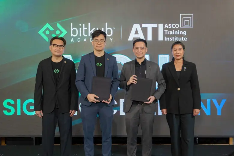 Bitkub Academy จับมือ สถาบันฝึกอบรม สมาคมบริษัทหลักทรัพย์ไทย ผลักดันมาตรฐานความรู้ด้านสินทรัพย์ดิจิทัลในไทย