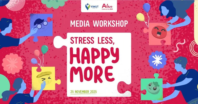 ALive Powered by AIA จับมือ รพ.วิมุต เปิดเวทีพูดคุย "Stress Less, Happy More"